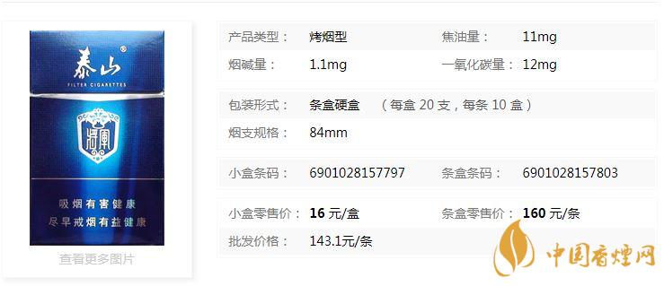 泰山硬功勛多少錢？泰山硬功勛香煙價(jià)格表及圖片2020