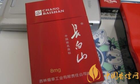 長白山(銀)香煙價格表圖，長白山銀多少錢