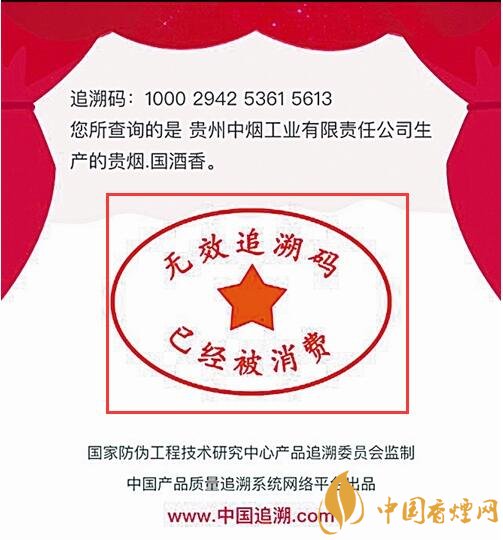 貴煙（國酒香30）真假鑒別，防偽碼很很重要