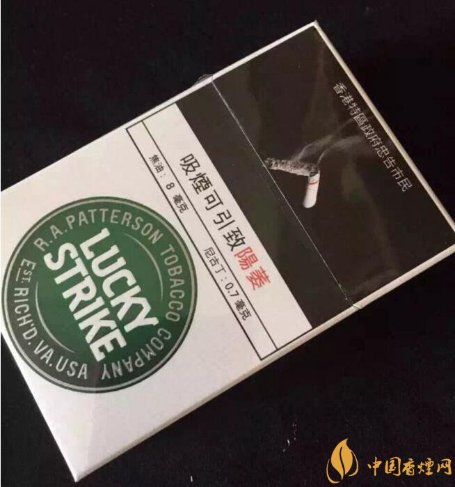 2018十大口感好的女士香煙，香煙口感排行榜